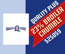 Load image into Gallery viewer, Quality Plus 23% Broiler Crumble