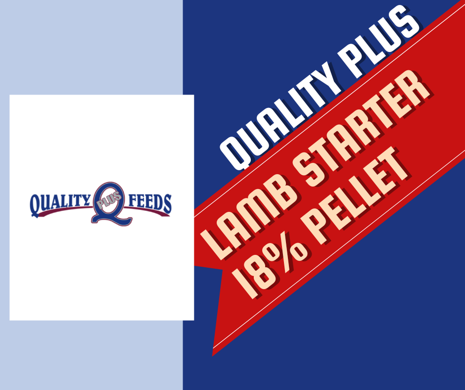 Quality Plus Lamb Starter 18% Pellet – Sims Feed & Supply